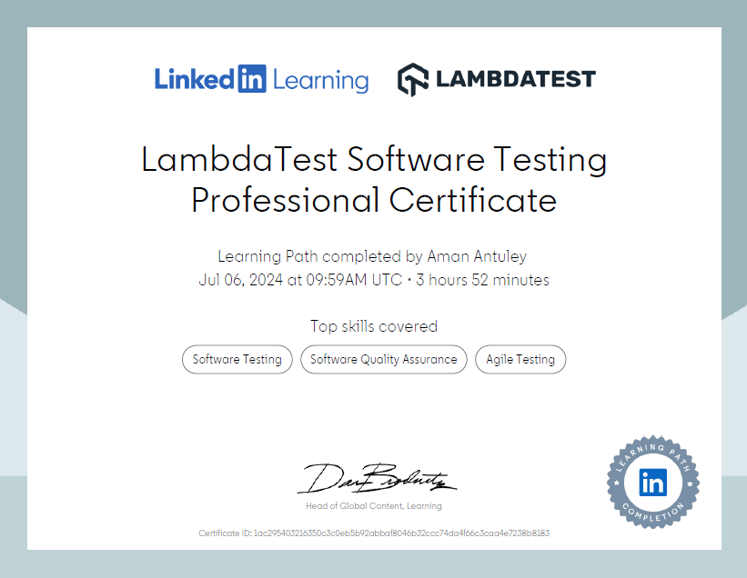 Software Testing